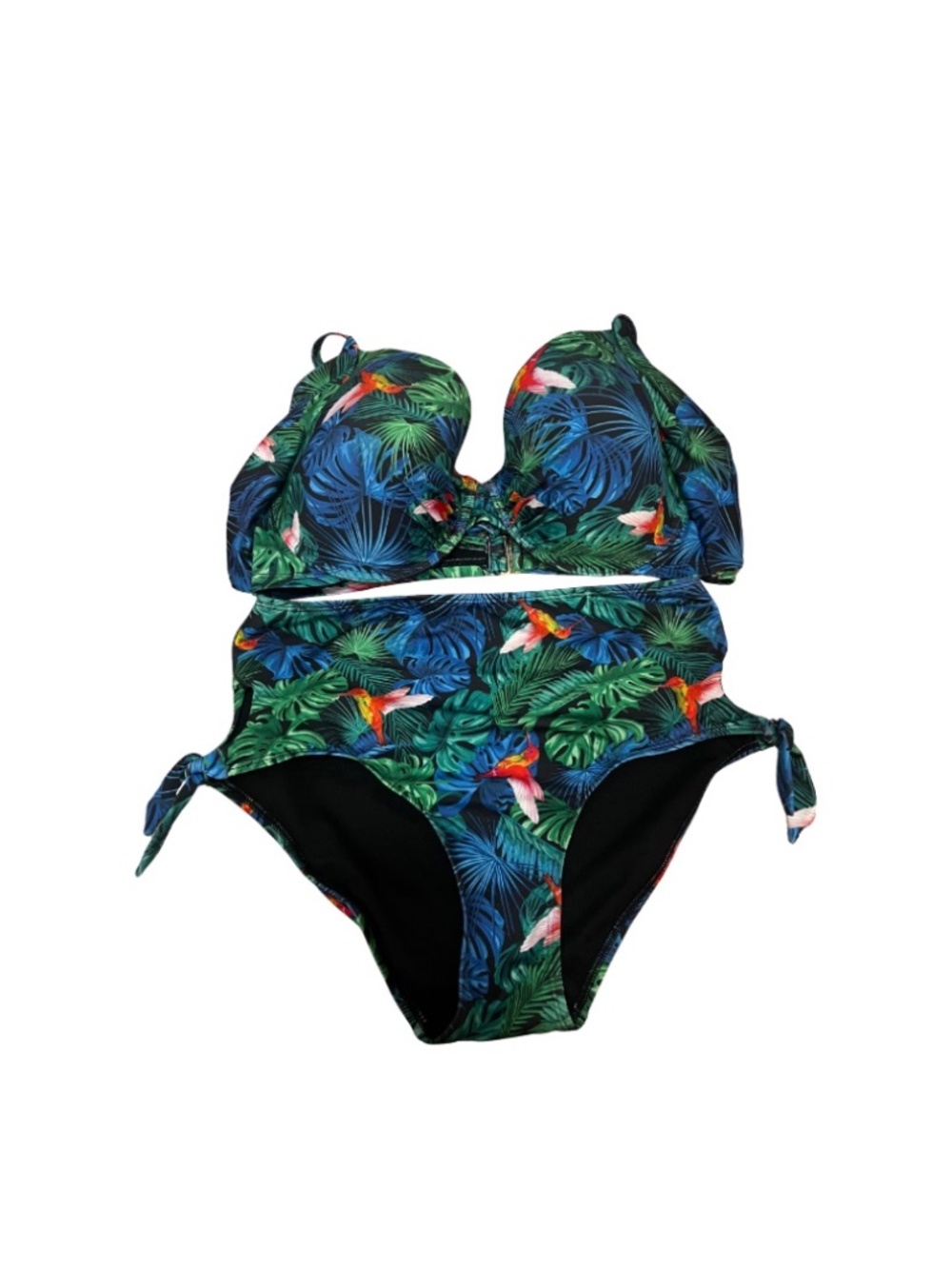 Two Piece La Vie En Rose swimsuit Large top/medium bottom